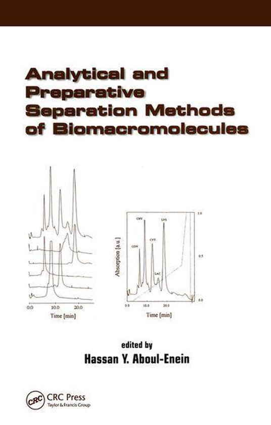 Analytical and Preparative Separation Methods of Biomacromol ... - cover