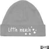 Baby | Muts | Little Miracle | Grijs | Wit