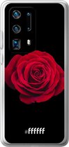 Huawei P40 Pro+ Hoesje Transparant TPU Case - Radiant Rose #ffffff