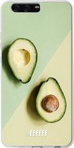 Huawei P10 Plus Hoesje Transparant TPU Case - Avocado Aficionado #ffffff