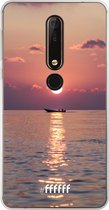 Nokia X6 (2018) Hoesje Transparant TPU Case - All By Myself #ffffff
