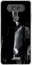 LG V20 Hoesje Transparant TPU Case - Plate Armour #ffffff
