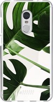 Xiaomi Redmi 5 Hoesje Transparant TPU Case - Tropical Plants #ffffff