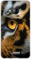 HTC U Play Hoesje Transparant TPU Case - Tiger #ffffff