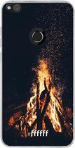 Huawei P8 Lite (2017) Hoesje Transparant TPU Case - Bonfire #ffffff