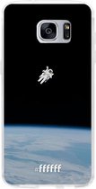 Samsung Galaxy S7 Hoesje Transparant TPU Case - Spacewalk #ffffff