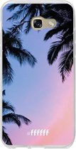 Samsung Galaxy A5 (2017) Hoesje Transparant TPU Case - Sunset Palms #ffffff