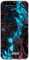 Huawei P10 Hoesje Transparant TPU Case - River Fluid #ffffff