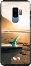 Samsung Galaxy S9 Plus Hoesje Transparant TPU Case - Sunset Surf #ffffff