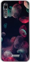 Huawei P20 Pro Hoesje Transparant TPU Case - Jellyfish Bloom #ffffff