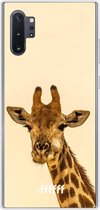 Samsung Galaxy Note 10 Plus Hoesje Transparant TPU Case - Giraffe #ffffff