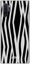 Samsung Galaxy Note 10 Plus Hoesje Transparant TPU Case - Zebra Print #ffffff
