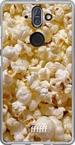 Nokia 8 Sirocco Hoesje Transparant TPU Case - Popcorn #ffffff
