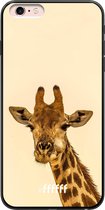 iPhone 6 Plus Hoesje TPU Case - Giraffe #ffffff