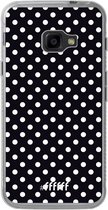 Samsung Galaxy Xcover 4 Hoesje Transparant TPU Case - Onyx Dots #ffffff