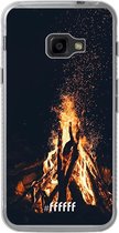 Samsung Galaxy Xcover 4 Hoesje Transparant TPU Case - Bonfire #ffffff