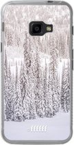 Samsung Galaxy Xcover 4 Hoesje Transparant TPU Case - Snowy #ffffff