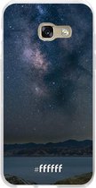 Samsung Galaxy A3 (2017) Hoesje Transparant TPU Case - Landscape Milky Way #ffffff