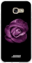 Samsung Galaxy A3 (2017) Hoesje Transparant TPU Case - Purple Rose #ffffff