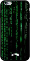 iPhone 6 Hoesje TPU Case - Hacking The Matrix #ffffff