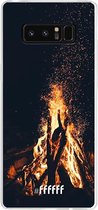 Samsung Galaxy Note 8 Hoesje Transparant TPU Case - Bonfire #ffffff