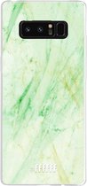 Samsung Galaxy Note 8 Hoesje Transparant TPU Case - Pistachio Marble #ffffff