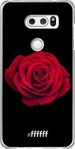 LG V30 (2017) Hoesje Transparant TPU Case - Radiant Rose #ffffff