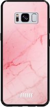 Samsung Galaxy S8 Hoesje TPU Case - Coral Marble #ffffff