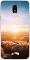 Samsung Galaxy J7 (2018) Hoesje Transparant TPU Case - Cloud Sunset #ffffff