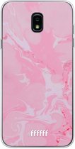 Samsung Galaxy J7 (2018) Hoesje Transparant TPU Case - Pink Sync #ffffff