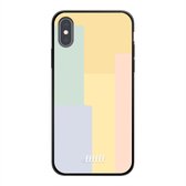 iPhone Xs Hoesje TPU Case - Springtime Palette #ffffff