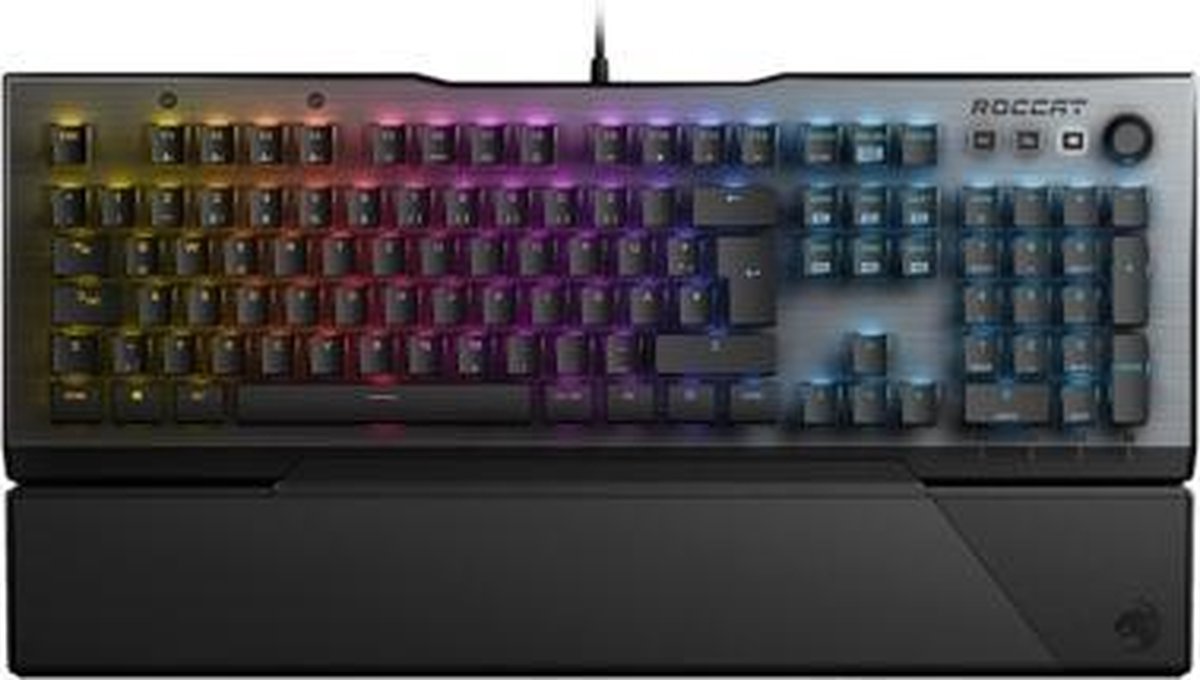 ROCCAT Vulcan 121 AIMO clavier USB QWERTY Anglais britannique Noir