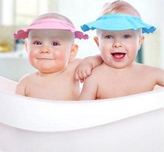 Douchekapje Kind Baby Roze Douchekapjes Voor Kinderen - Badeendje cadeau — afbeelding 4