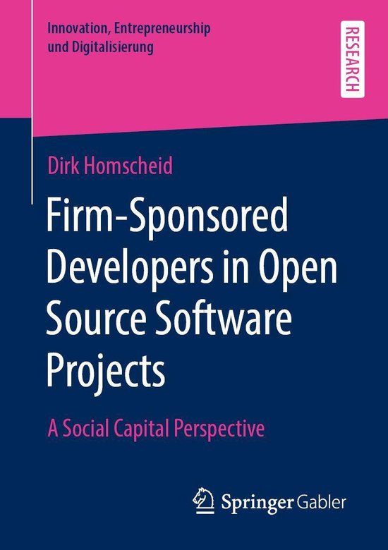 Business and Management (R0) - Firm-Sponsored Developers in  ... - cover