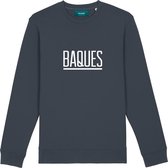 BAQUES STREEP ANTRACIET SWEATER