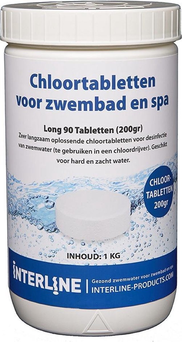 Interline Chloortabletten 1 kg (200 gram) - Interline