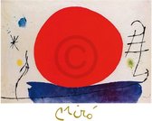 Joan Miro - Senzo titolo, 1967 Kunstdruk 80x60cm