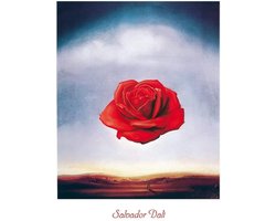 Kunstdruk Salvador Dali - Rose meditative 60x80cm