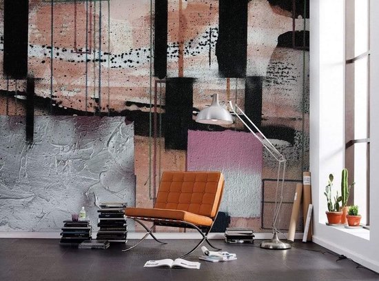 Komar Squares Dropping Fleece Papier Peint Photo 500x280cm 5 voies
