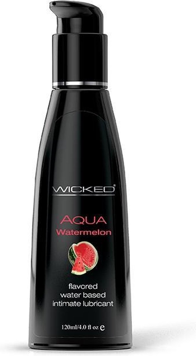 Goedkoopste Wicked - Aqua glijmiddel watermeloen smaak 120 ml - 120ml