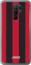 Xiaomi Redmi 9 Hoesje Transparant TPU Case - AC Milan #ffffff