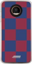 Motorola Moto Z Force Hoesje Transparant TPU Case - FC Barcelona #ffffff