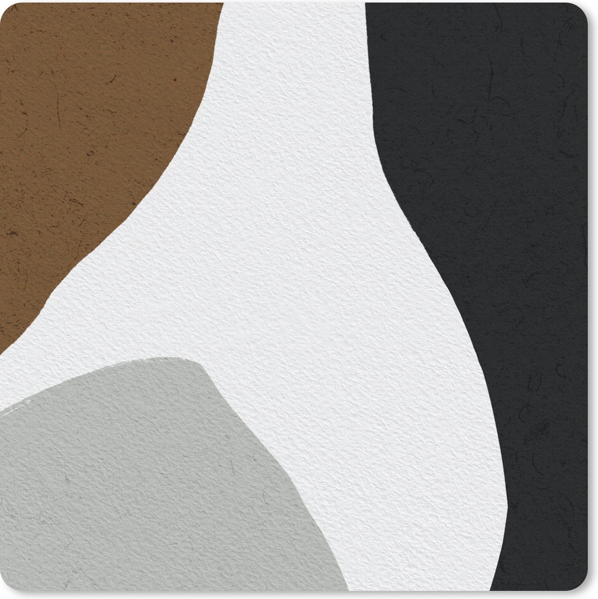 Muismat 30x30 cm - Mousepad Minimalisme - Design - Vormen - Muismatten