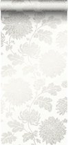 Origin Wallcoverings behangpapier bloemen wit - 326146 - 53 cm x 10,05 m
