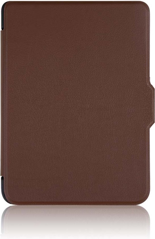 Lunso - Geschikt voor Kobo Clara 2E hoes (6 inch) - sleep cover - Bruin van Lunso — afbeelding 5