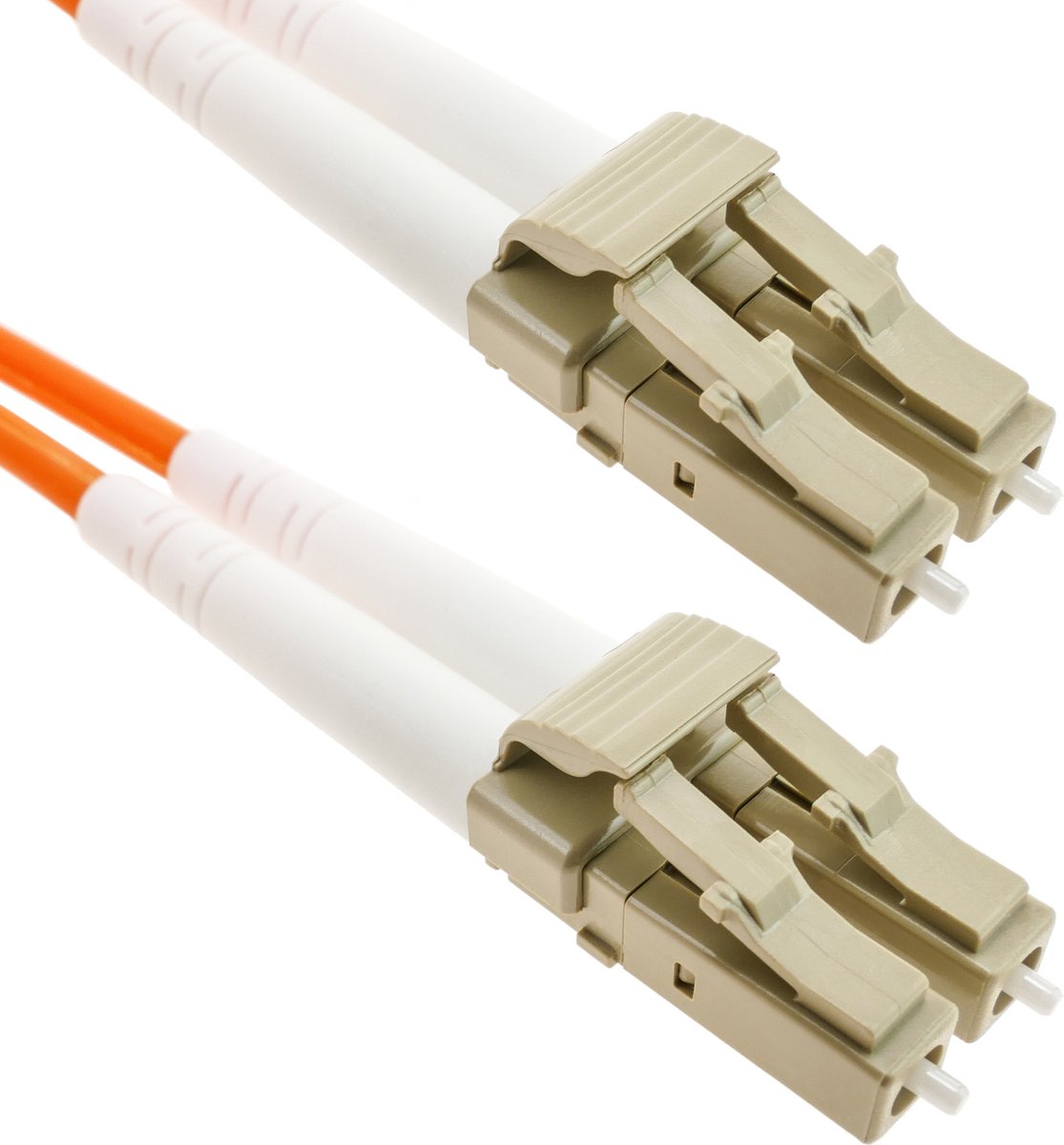 BeMatik - Glasvezelkabel LC naar LC multimode duplex 62,5 / 125 van 10 m