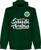 Saudi-Arabië Team Hoodie - Donkergroen - S