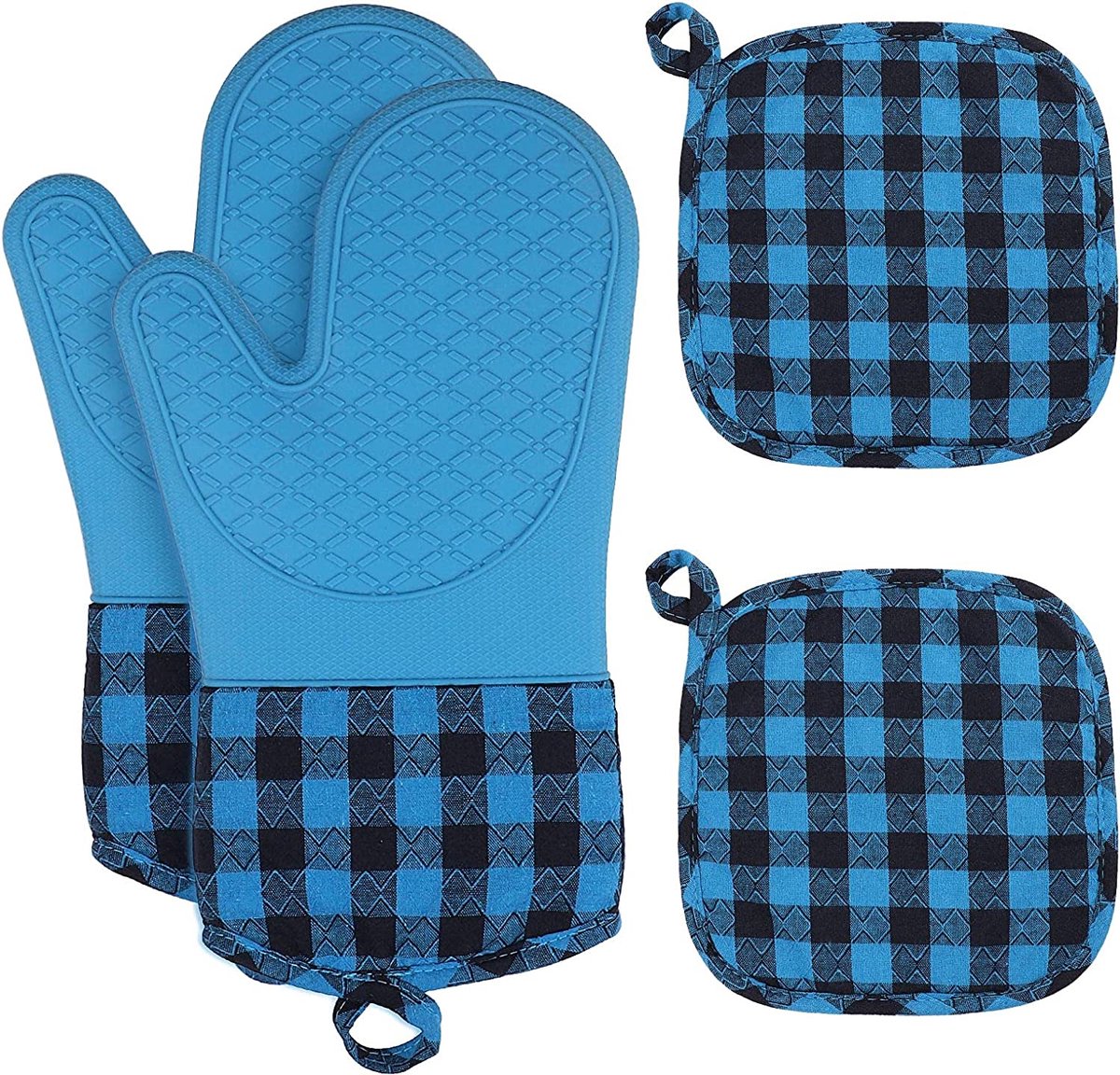Luxe ovenwanten set – Keukenhulp  Keuken Textiel – Oven Accessiores – Oven Gloves