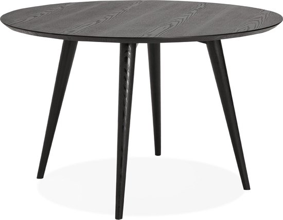 Maysun - Table à Manger Design - JANICE Zwart Ø120 CM