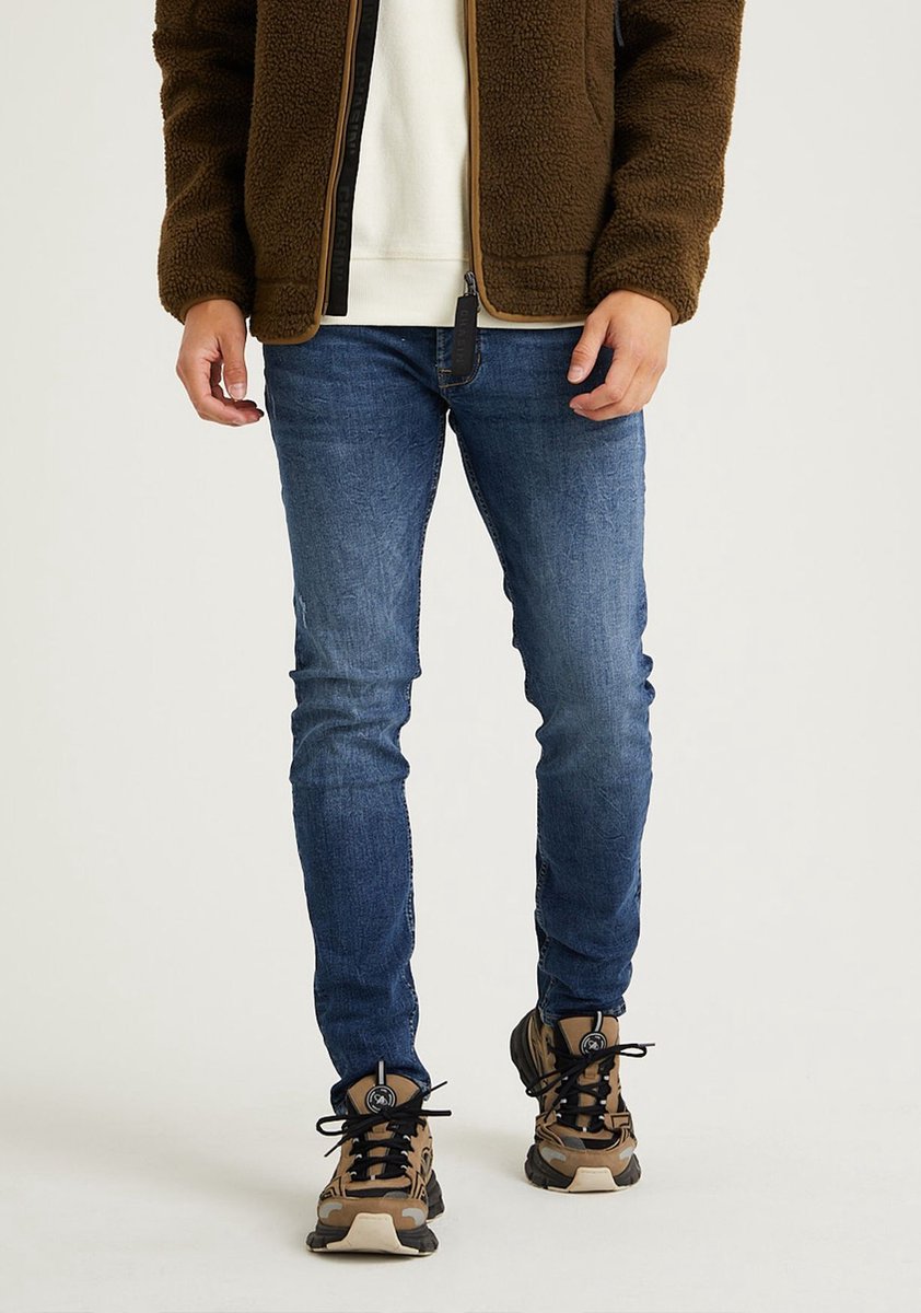 Chasin' Jeans Slim-fit jeans Carter Ringer Blauw Maat W36L34